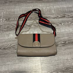 Marilyn Monroe Crossbody Purse tan red 