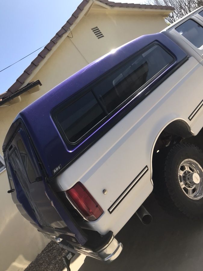 Ford Obs 8ft Bed Camper Shell