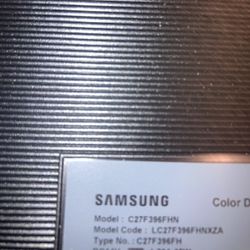 Samsung 24in Curved Monitor 