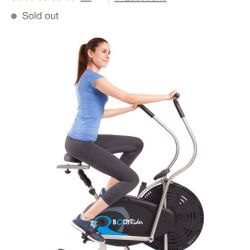 BODY RIDER EXERCISE BIKE 