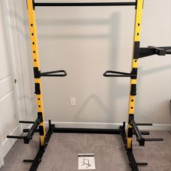 HulkFit Pro Series Squat Rack & Attachments 