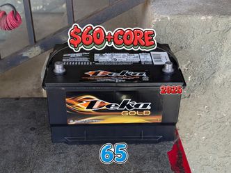 Car Battery Group Size 65