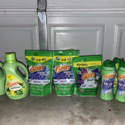 Gain Flings, Gain Beads, Gain Softner