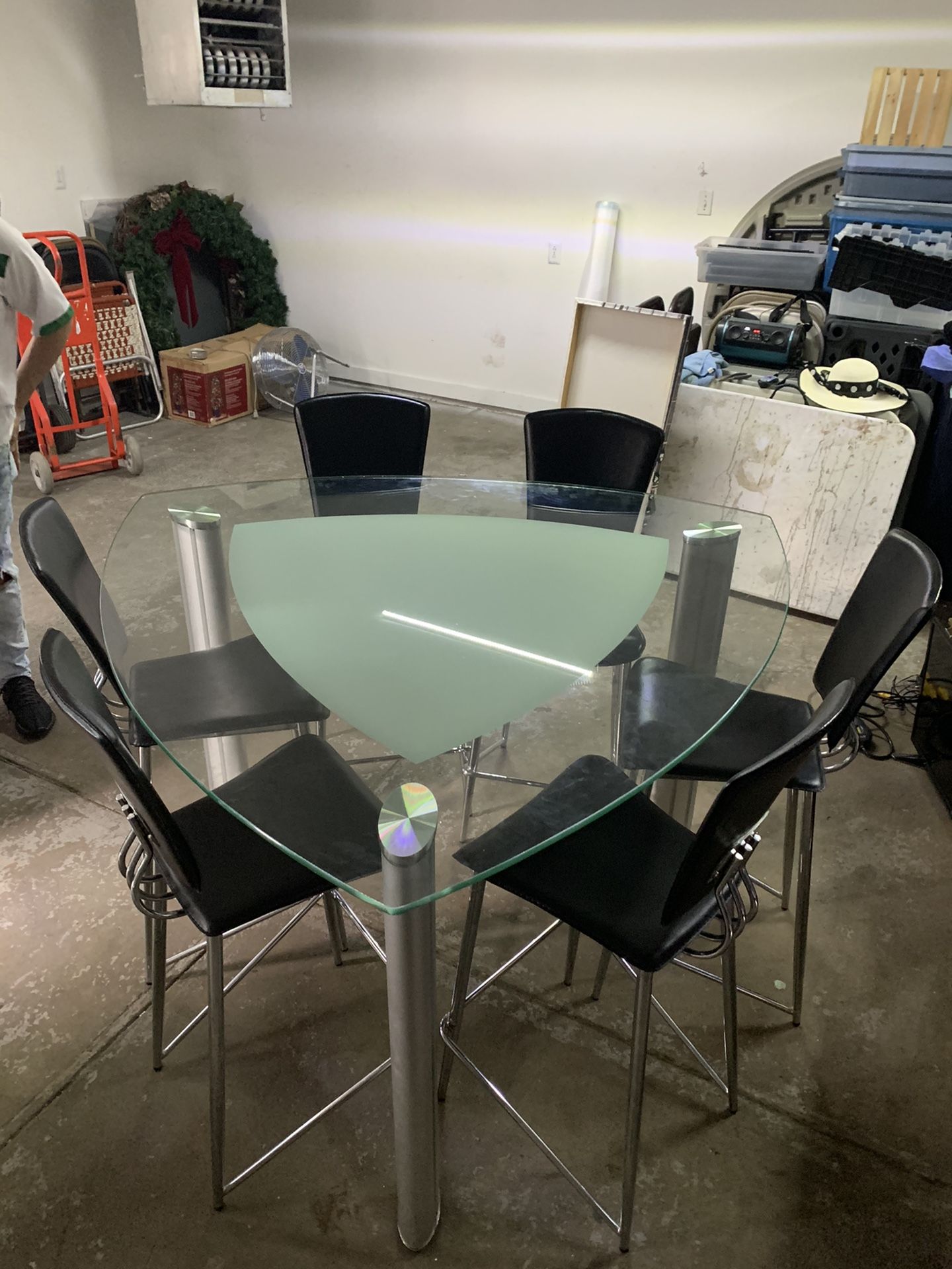 Dinner table and chairs