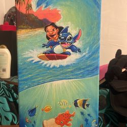 Lilo & Stitch Painting