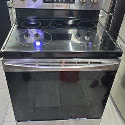 Samsung Electric Stove 5 Burner 30 Inches 