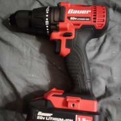 Bauer 1/2 Cordless Drill 20v 