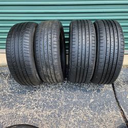 205 55 17  2 tires Hankook and  kumno