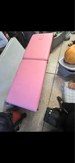 Pink table