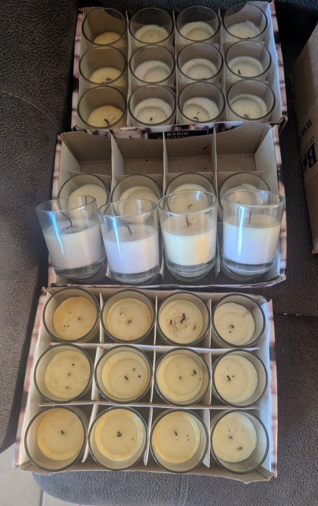 Votive Candles + Small Containers
