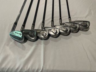 Powerbilt TPS 7.0 Iron Set (4, 6, 7, 8, 9, PW) + Bonus 60° Wedge