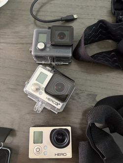 GoPro Hero+ Hero3+ Hero3 Action Camera Lot