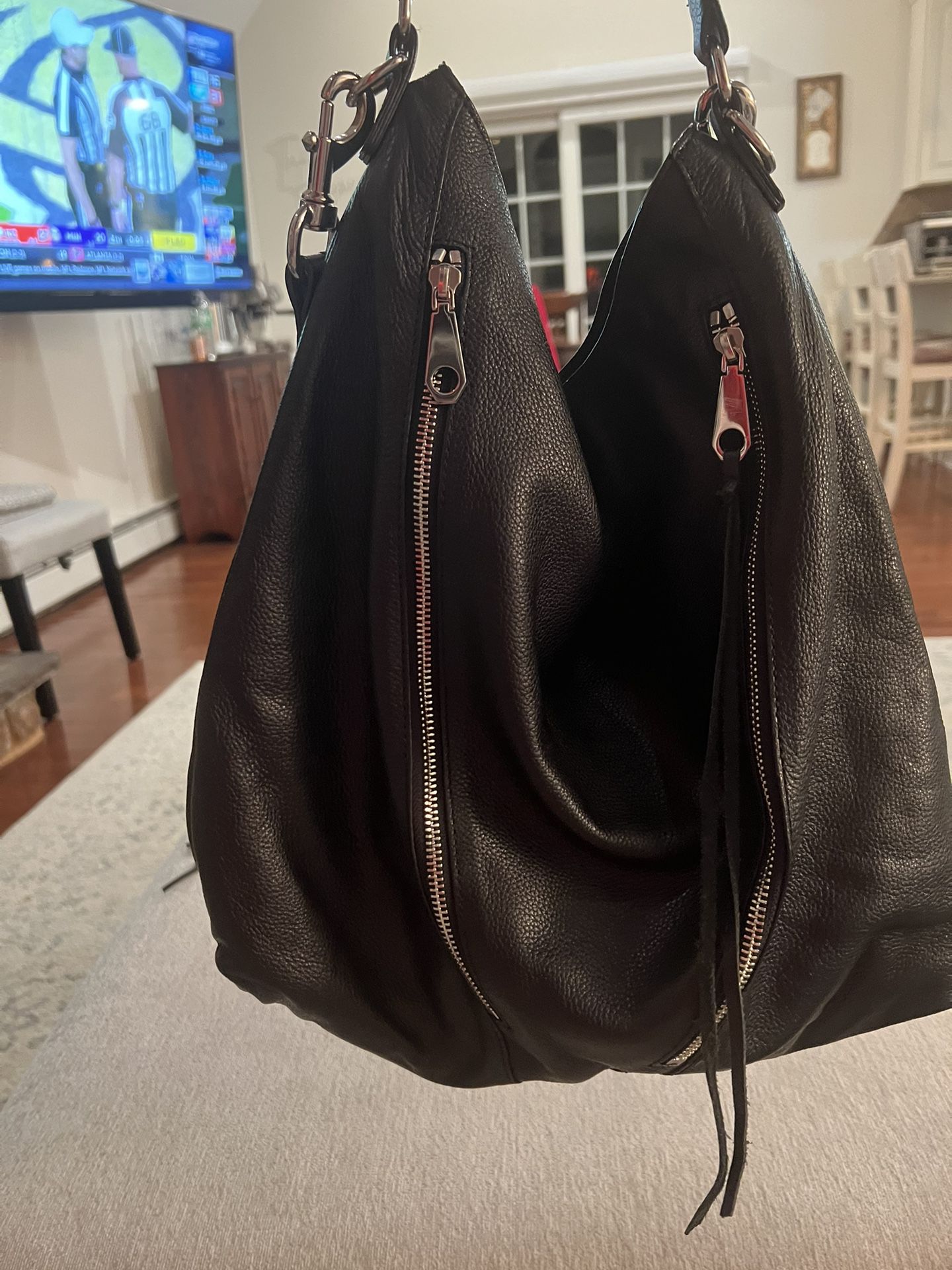 Rebecca Minkoff Black Leather Shoulder Bag
