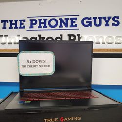MSI GF63 Thin 15.6 FHD 165Hz Gaming Laptop - 90 DAY WARRANTY - $1 DOWN - NO CREDIT NEEDED 