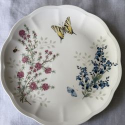 Lenox Butterfly Meadows Herbs 'Swallowtail' Dinner Plate
