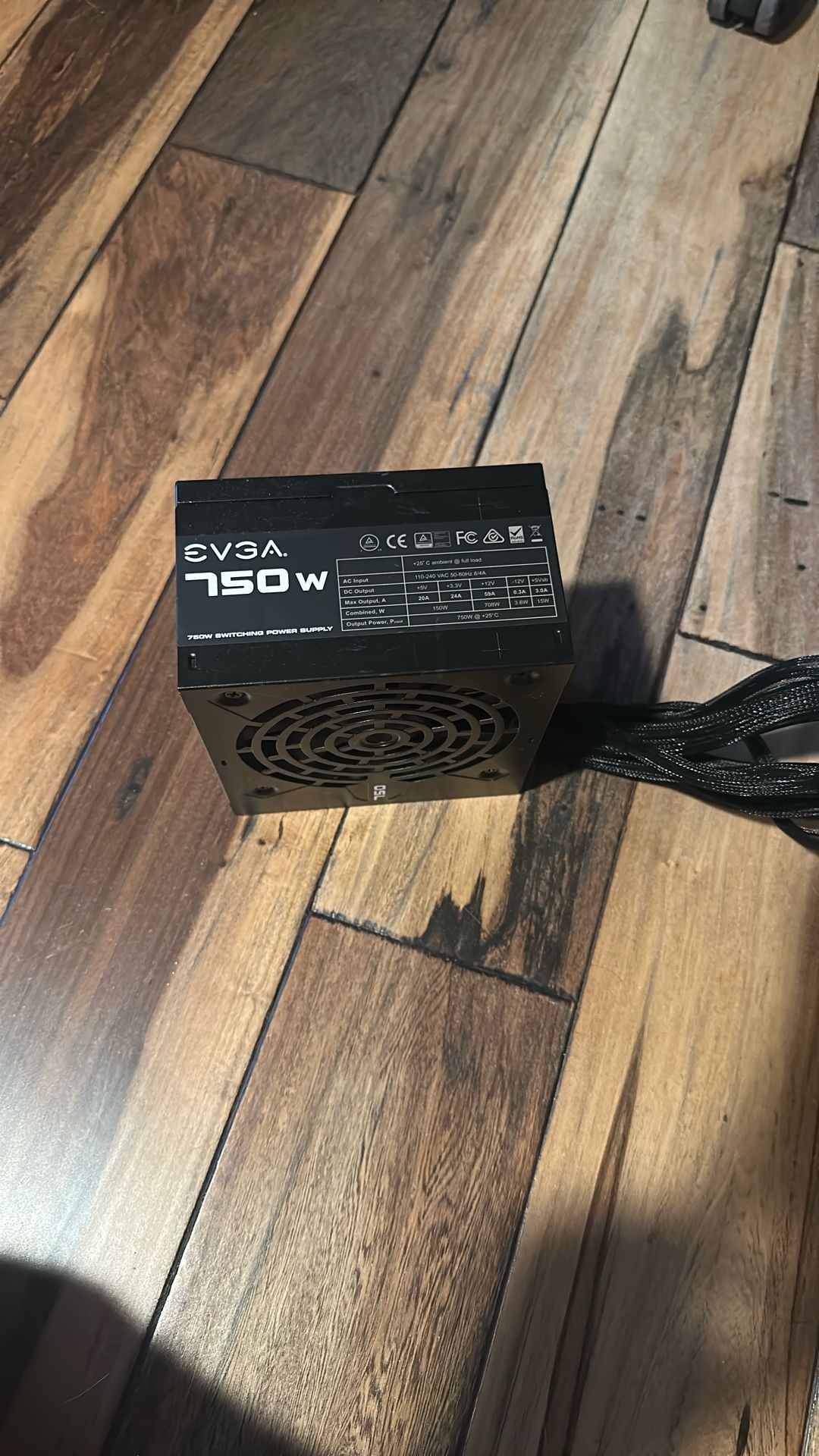 Evga 750 Watt Power Supply 