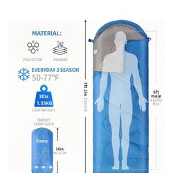 Light And Waterproof Sleeping Bag New