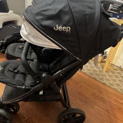 Jeep Double Stroller 