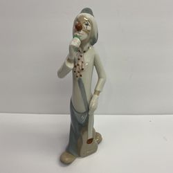 Cascades Vintage Singing Clown Porcelain Figurine 