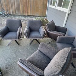 Arhaus Nyles Swivel Desk Chairs