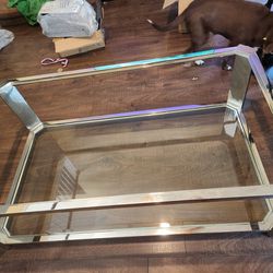 Glass Coffee Table 57×34 in Great Condition $250. Must Pick Up 