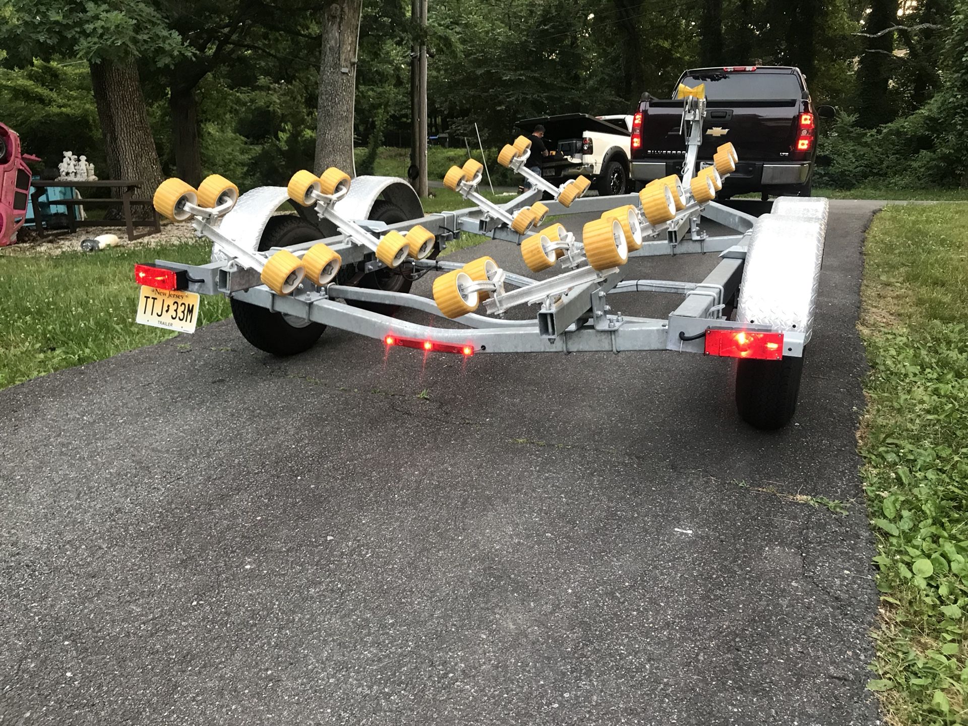 Boat trailer 2018 Sea Lion roller trailer with disc brakes