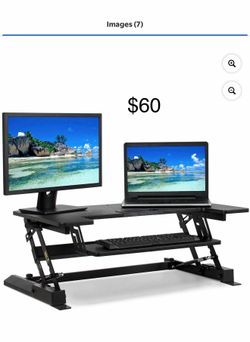 Adjustable computer desk