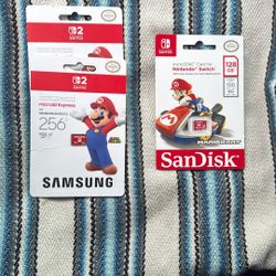 Switch and Switch 2 Memory Cards