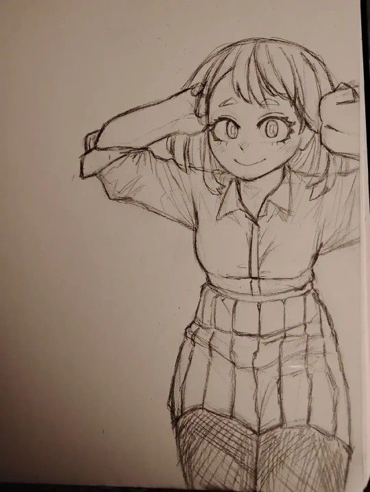 Mha Anime Sketch