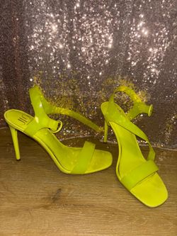 Jennifer Lopez (JLO) Neon Stiletto Heels – Women’s Size 9.5