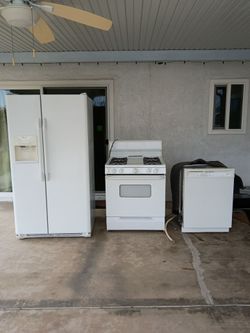 Fridge, stove ,dish washer