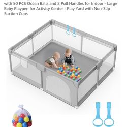 Used large Playpen 