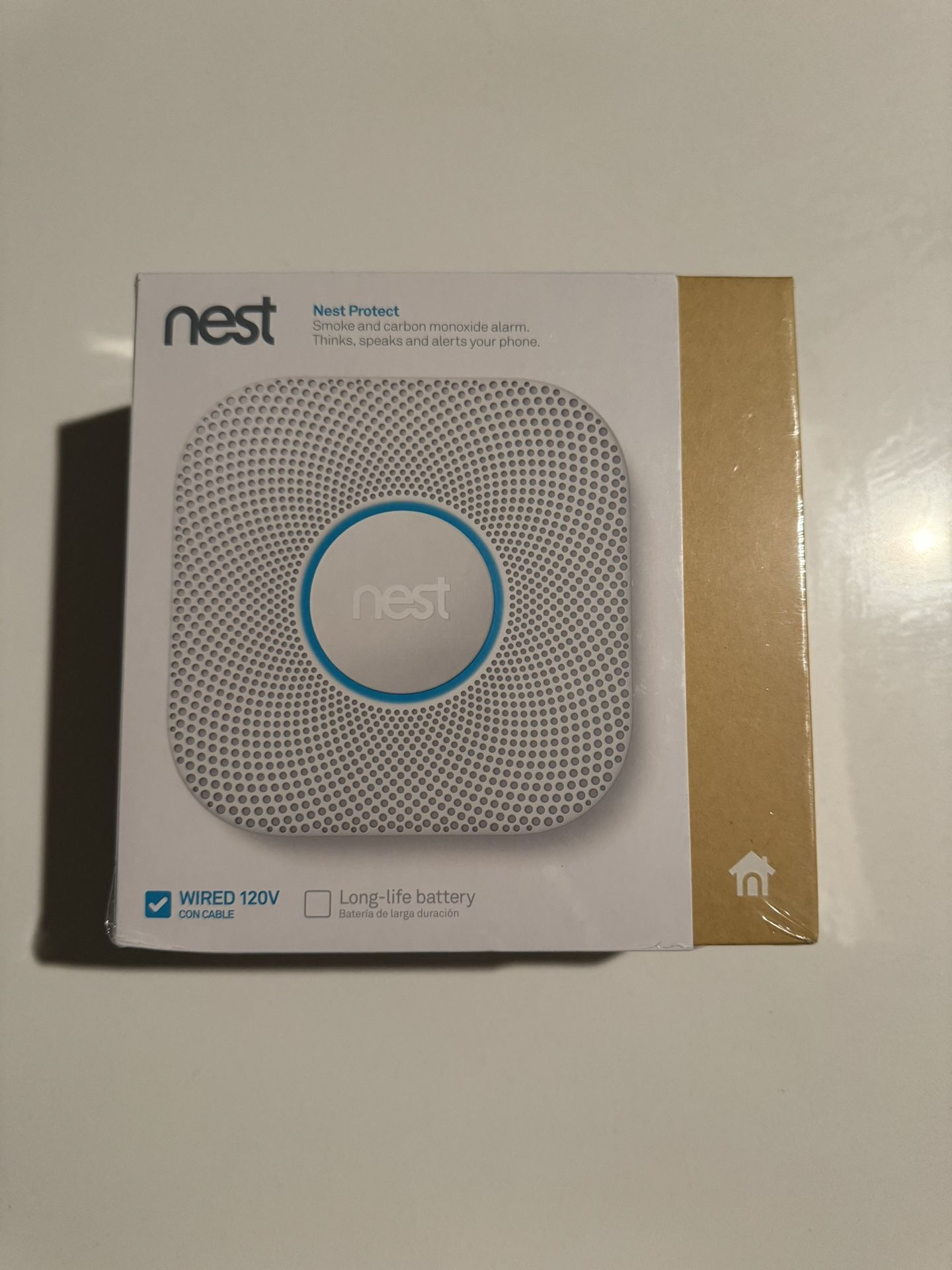 Nest  smoke and carbon monoxide detector 