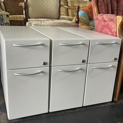 GON/ Steelcase Heavy Duty Metal Storage Cabinets