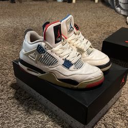 Jordan 4 Size 8.5 In Mens Shoes
