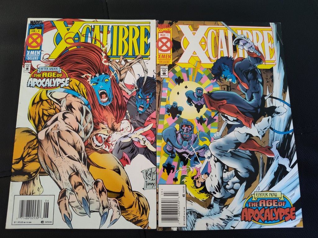 1995 X-men Marvel Comic Books
