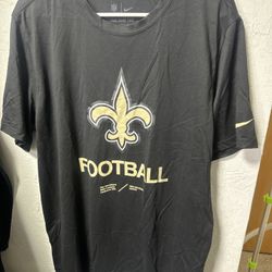 NFL Saints Nike Training Shirt Xl