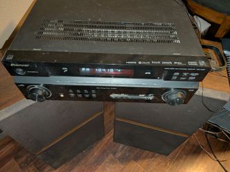 VINTAGE PIONEER RECEIVER W SONY HOME SPEAKERS