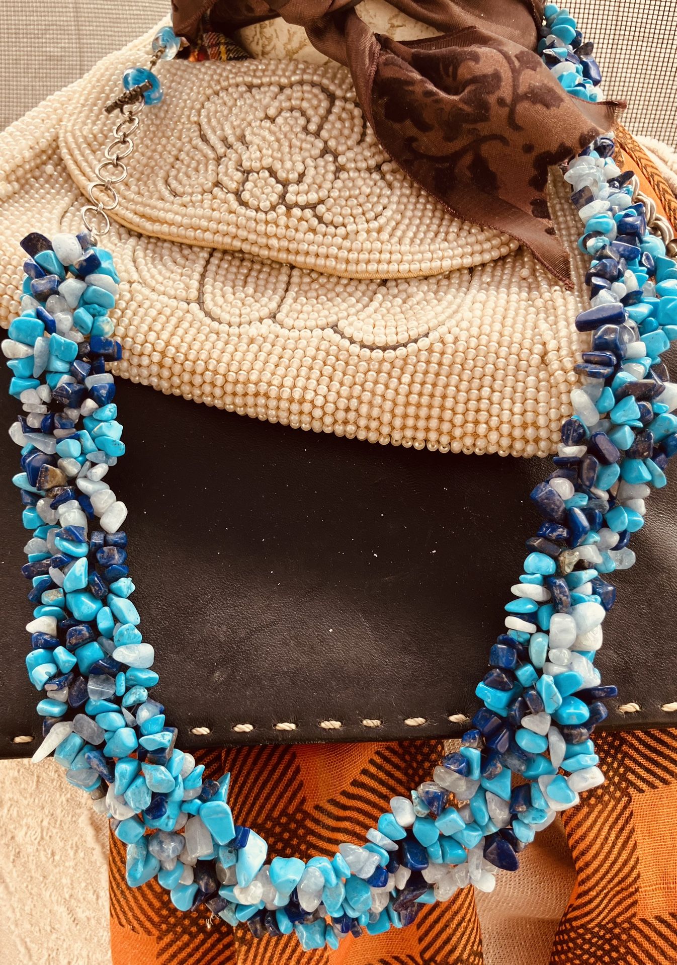 Beautiful JTV FAUX TURQUOISE NECKLACE