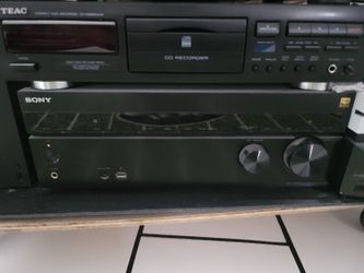 Tape Deck And Sony Receiver