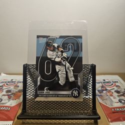Aaron Judge Topps Now. 62 HR. 2023.