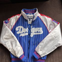 Los Angeles Dodgers Cooperstown Collection Giii By Carl Banks Vintage Jacket Size Large In Womans, Not Mitchell & Ness 