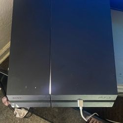 PlayStation 4 And Controller 