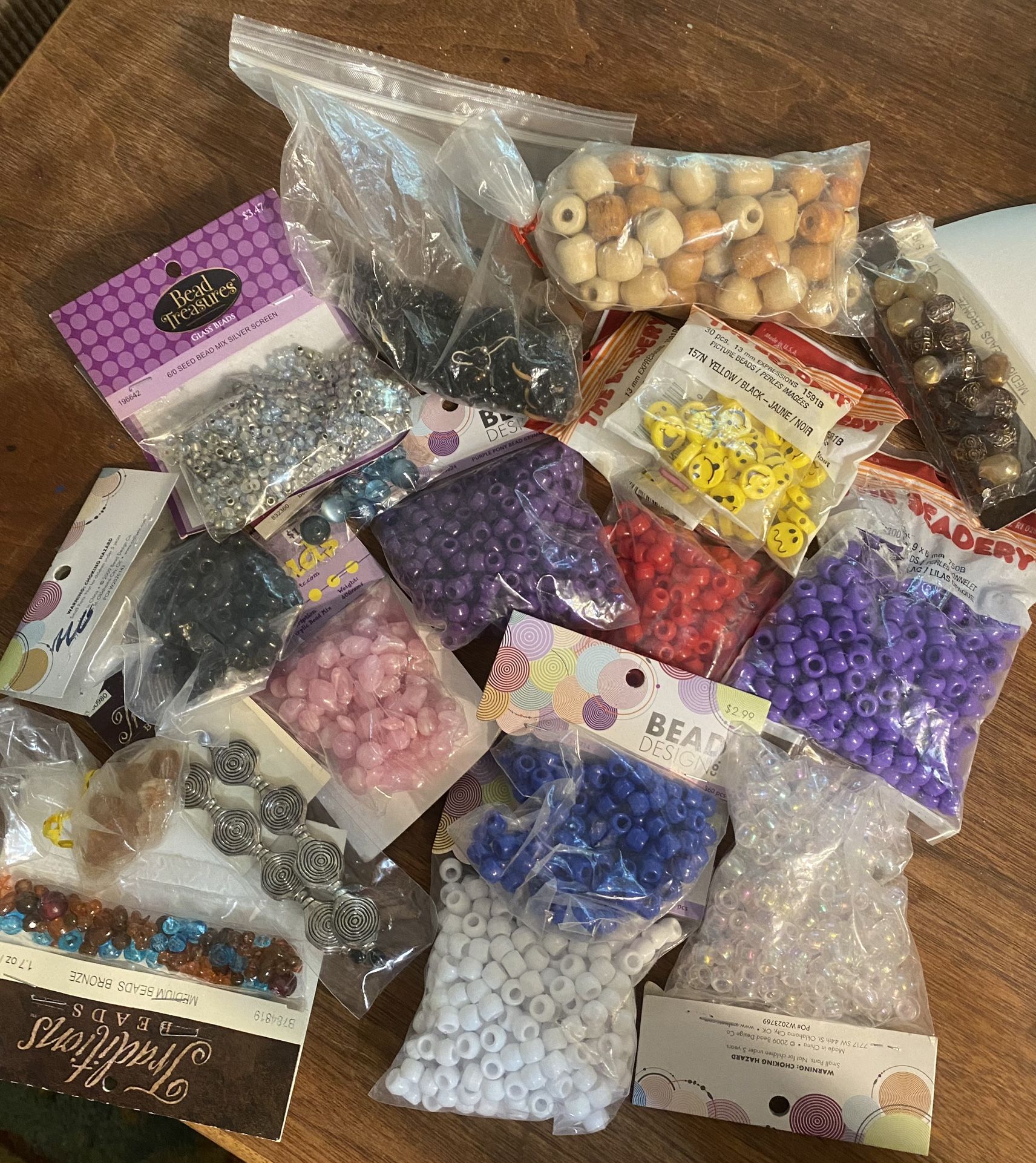 Beads For Jewelry Or Crafts