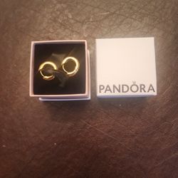 Pandora Gold Earrings