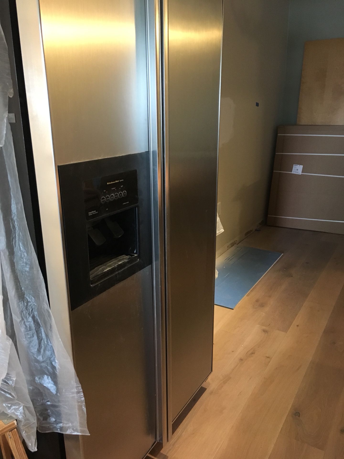 Kitchen Aid Refrigerator, Gas Stove and Dishwasher. All in good condition. Selling due to remodeling.
