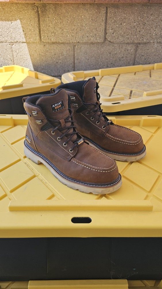 Size 10.5 D Ariat Work Boots Composite Toe