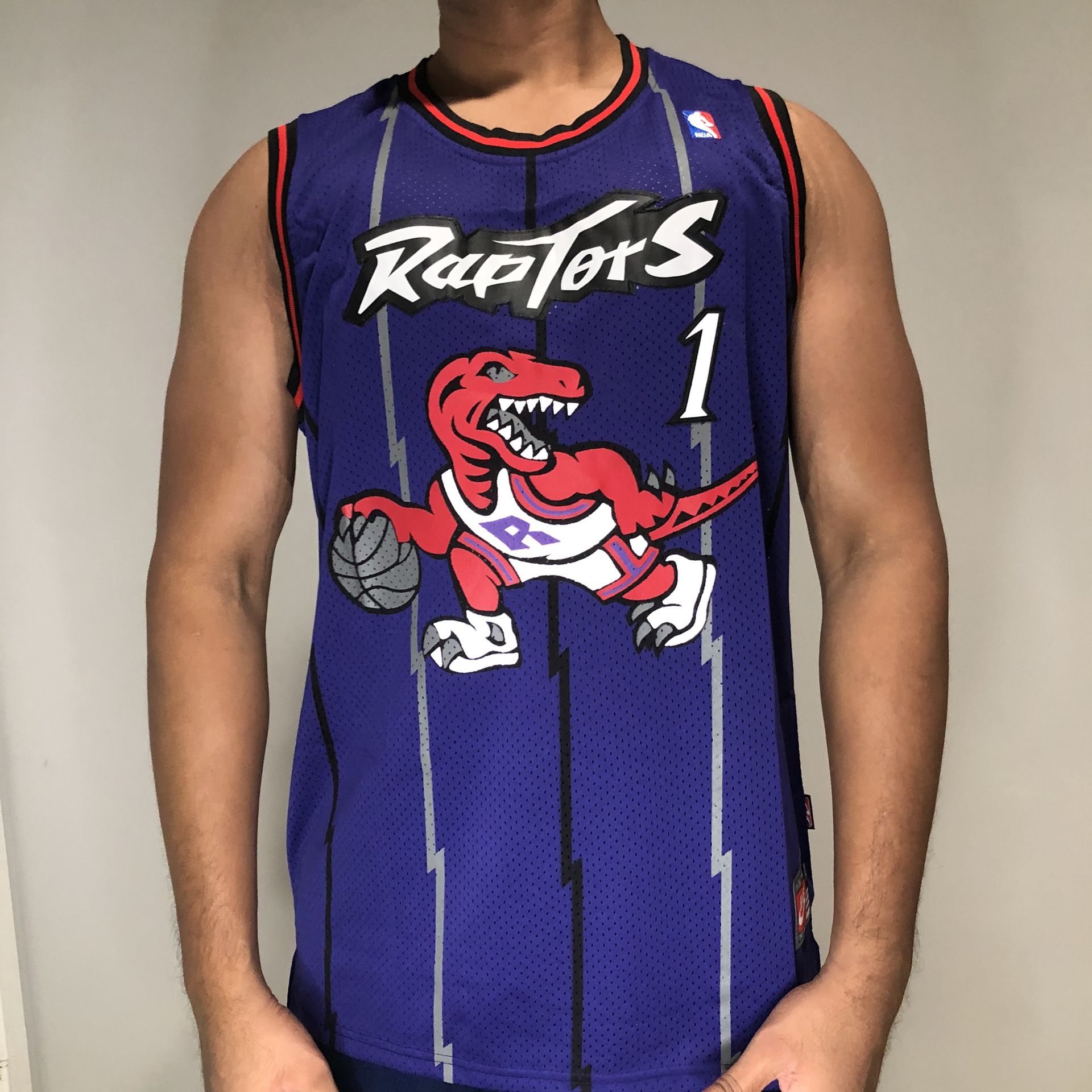 Tracy McGrady Raptors Purple 1 Jersey