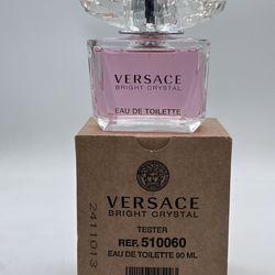 Versace Bright crystal edt 3.4oz tester