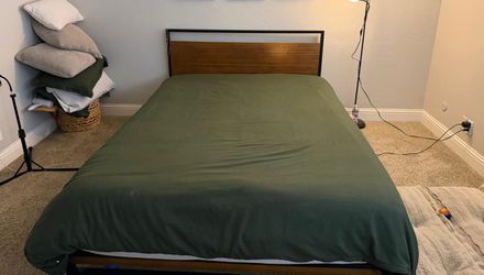 Queen Mattress & frame